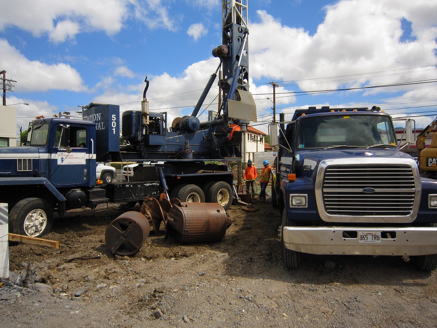 Work in Progress at Chevron Kalihi