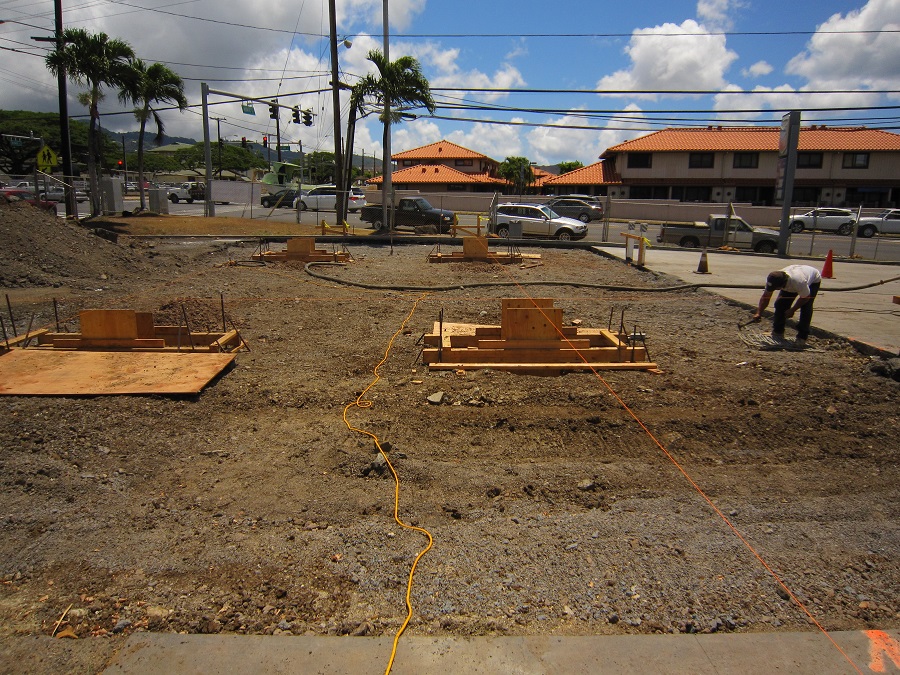 Work in Progress at Chevron Kalihi